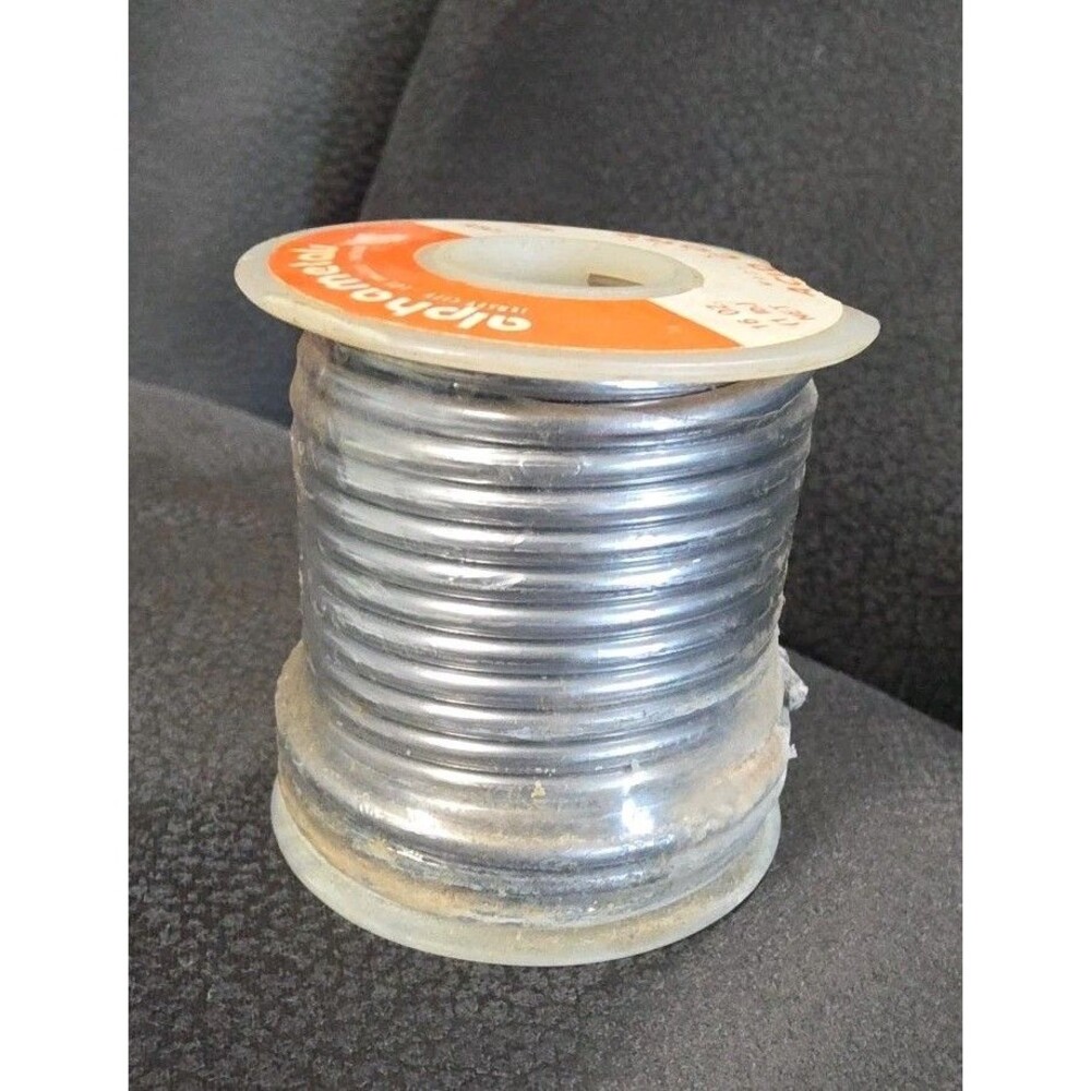 Alphametals 12406 Soldering Wire Silver 40/60 16 Oz Alpha Metals Fry